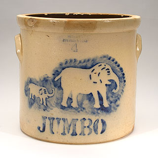 "Jumbo" Stoneware Crock