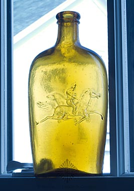 Jockey - Hound Pictorial Flask, GXIII-17