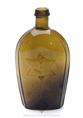 Seeing Eye Masonic Historical Flask, GIV-43