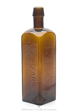 "Dr. Huntington's / Golden Tonic / Bitters." - "Portland / Maine" Bitters Bottle, R/H #H-213