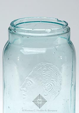 "Lafayette" And Bust Historical Fruit Jar, L #1450