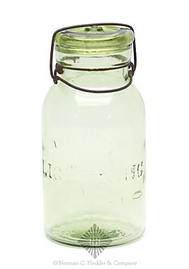 "Trade Mark / Lightning" Fruit Jar, L #1489