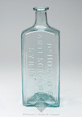 "Dr. Hough's / Anti Scrofula / Syrup" Medicine Bottle, PME pg. 179