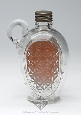 Label Under Glass Whiskey Jug