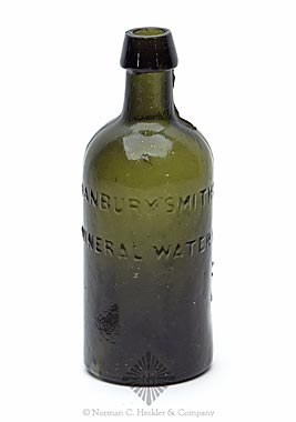 "Hanbury Smith's / Mineral Waters" Bottle, T #M22B #2