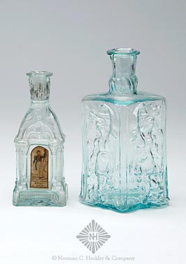 Two Fancy Cologne Bottles, MW plate 108, #10 and similar to MW plate 109, #9