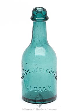 "Hoxsie Jeffers & Co / Albany" Soda Water Bottle