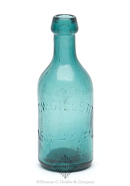 "T.W. Gillett / New-Haven. / (Star)" Soda Water Bottle