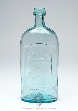 "Wm, S. Dunham, Manufacturer / 476, Broadway / N,Y." Fancy Medicine Bottle, Unlisted medicine