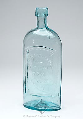 "Wm, S. Dunham, Manufacturer / 476, Broadway / N,Y." Fancy Medicine Bottle, Unlisted medicine