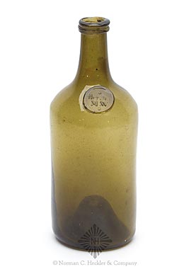 "Hersten / M.W." Sealed Wine Bottle