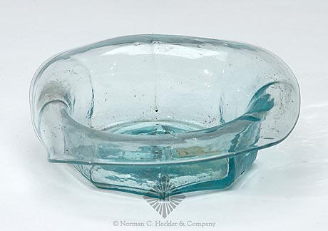 Bottle Mold Umbrella lnk Glass Hat Whimsey, Similar to GW plate 37, exact item pictured LeeII plate 118