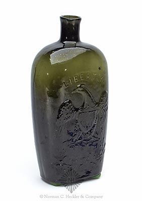 Eagle - "Willington / Glass, Co" Historical Flask, GII-61