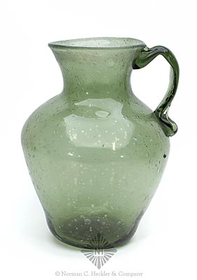 Freeblown Handled Pitcher