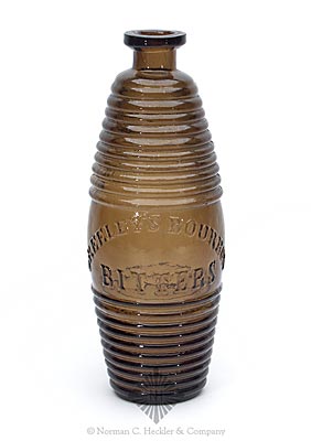 "Greeley's Bourbon / Bitters" Figural Bottle, R/H #G-101