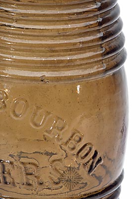 "Greeley's Bourbon / Bitters" Figural Bottle, R/H #G-101