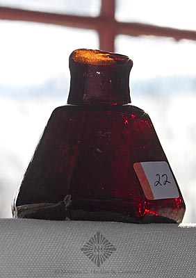 Umbrella Ink Bottle, Similar in form to C #133