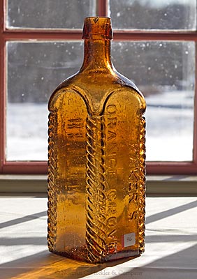 "Baker's / Orange Grove / Bitters" Bottle, R/H #B-9