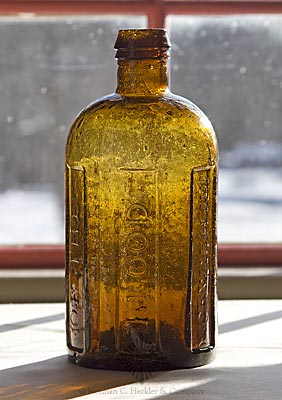 "I. Newton's / Panacea / Purifier / Of The / Blood / Norwich. VT." Medicine Bottle, PME pg. 264