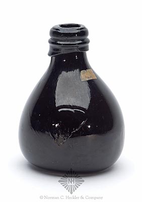 Freeblown Globular Bottle, H #811