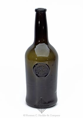 "Jno Croad-Esqr.-Keyham. / 1797" Sealed Wine Bottle, RD figure #199