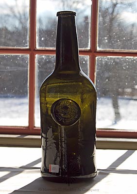 "Jno Croad-Esqr.-Keyham. / 1797" Sealed Wine Bottle, RD figure #199