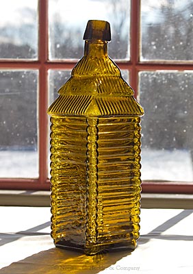 "S.T. / Drake's / 1860 / Plantation / X / Bitters" Figural Bottle, R/H #D-105