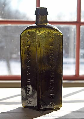 "Dr Townsend's / Sarsaparilla / Albany / N.Y. No1" Medicine Bottle, PME pg. 350