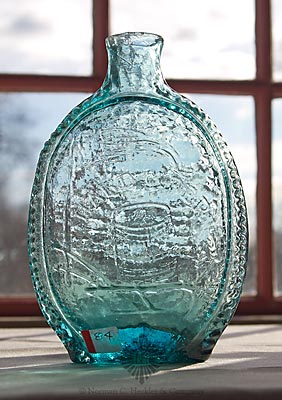 "Hard Cider" - Log Cabin Historical Flask, GX-22