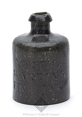 "North & / Warrin's / Fine Ink" Master Ink Bottle, Unlisted