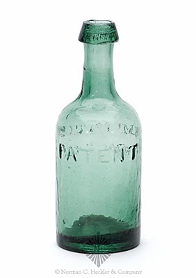 "E. McIntire / Mineral Water" - "Patent" Soda Water Bottle