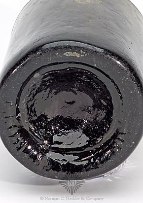 "New Eng. Glass Bottle Co." Base Embossed Bottle, Similar to KW pg. 190, fig. 147