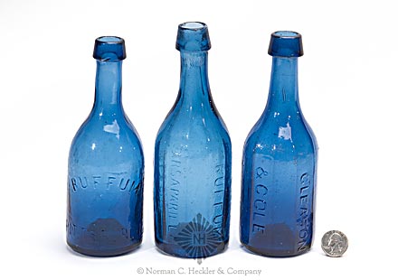 Lot Of Three Mineral Water Bottles