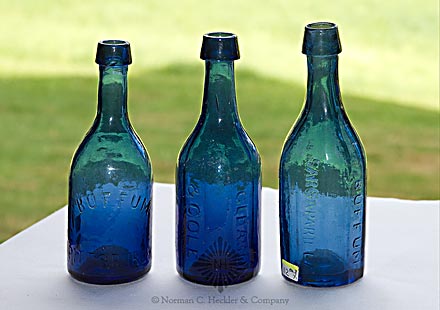 Lot Of Three Mineral Water Bottles