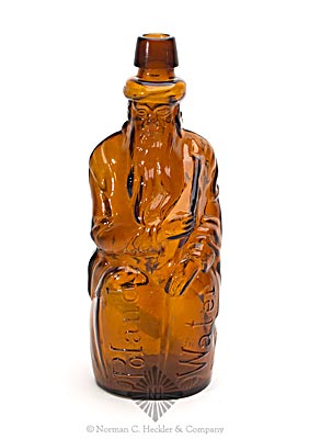 "Poland / Water" - "H. Ricker & Son's Proprietor's" Figural Mineral Water Bottle, H #2237