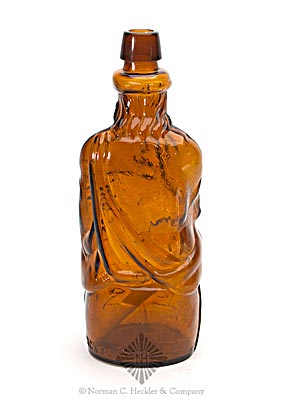 "Poland / Water" - "H. Ricker & Son's Proprietor's" Figural Mineral Water Bottle, H #2237