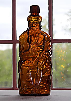 "Poland / Water" - "H. Ricker & Son's Proprietor's" Figural Mineral Water Bottle, H #2237