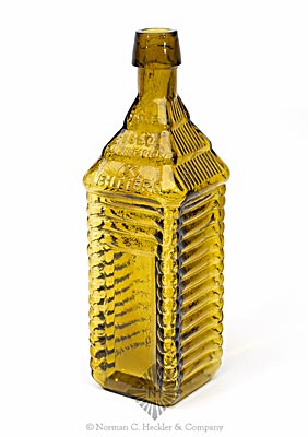 "ST / Drakes / 1860 / Plantation / X / Bitters" Figural Bottle, R/H #D-110