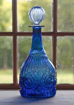 Blown Three Mold Decanter, GV-8 and B/K #1334