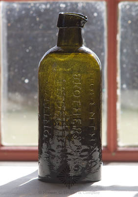 "Hohenthal / Brothers & Co / Indelible / Writing Ink / N.Y." Master Ink Bottle, C #766