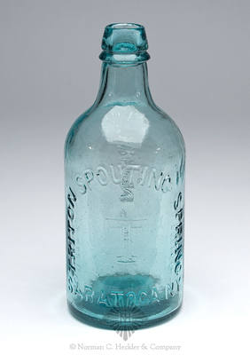 "Triton Spouting Spring / T / Saratoga N.Y." - "Triton Water" Mineral Water Bottle, T #S-55B