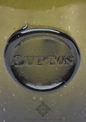 "Lupton" Sealed Wine Bottle, RD pg. 284