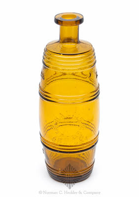 "Hall's / Bitters" Figural Bottle, R/H #H-10