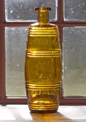 "Hall's / Bitters" Figural Bottle, R/H #H-10