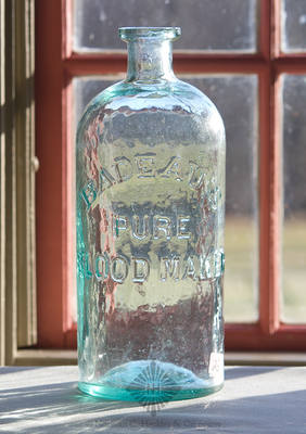 "Badeau's / Pure / Blood Maker" Medicine Bottle, Unlisted