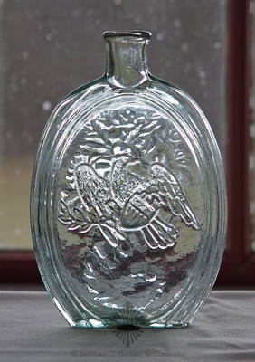 Eagle - Cornucopia Historical Flask, GII-46