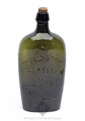 Eagle - "Willington / Glass, Co." Historical Flask, GII-64