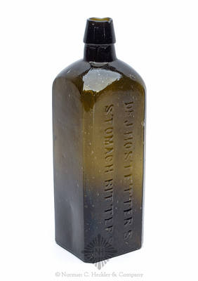 "Dr J. Hostetter's / Stomach Bitters" Bottle, R/H #H-194