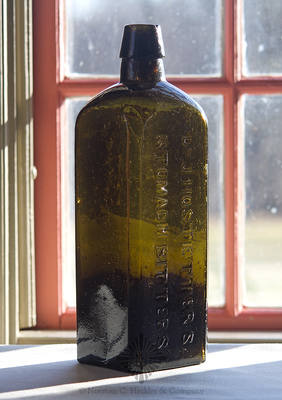 "Dr J. Hostetter's / Stomach Bitters" Bottle, R/H #H-194