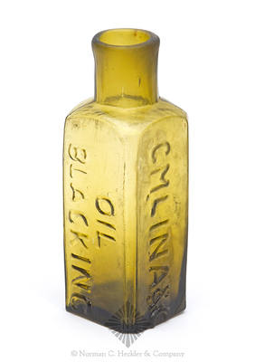 "CM Lina. & C / Oil / Blacking" Bottle